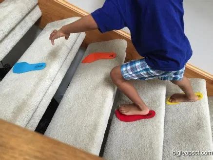 Stair Climbing Tips and Tricks: Teaching Children to Climb Stairs ...