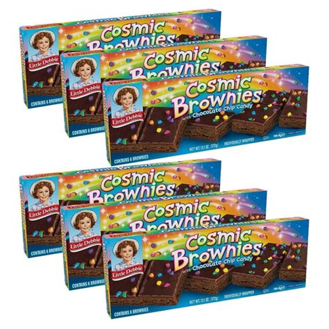 Little Debbie Cosmic Brownies, 6 Boxes - Walmart.com - Walmart.com