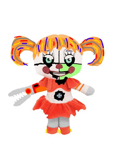 Scrap Baby Plush by freddyandfriends666 on DeviantArt