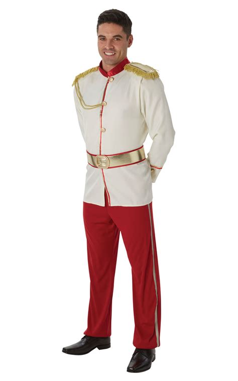 Men's Prince Charming Fancy Dress Costume