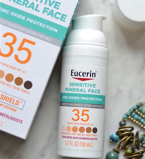 Amazing & Affordable! Eucerin Sensitive Mineral Tinted Sunscreen