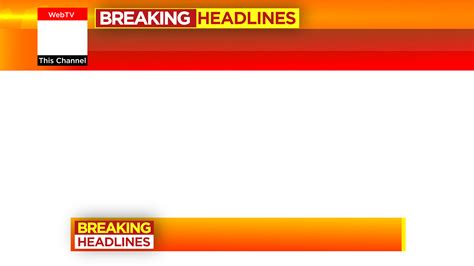 Breaking News Template Png