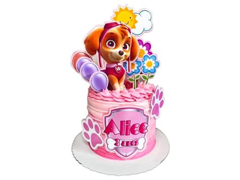 Pink Paw Patrol Cake | Buy Paw Patrol Cake Online | Eggless