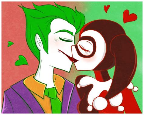 Harley Quinn and Joker Kissing Wallpapers - Top Free Harley Quinn and ...