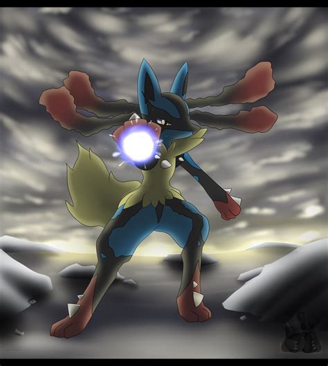 Mega Lucario by Latiar027 on DeviantArt