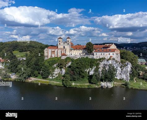 Historic buildings of the Benedictine Abbey in Tyniec, Krakow, Poland ...