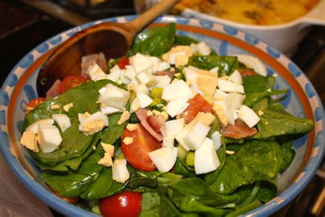 Wilted Spinach Salad Recipe - Genius Kitchen