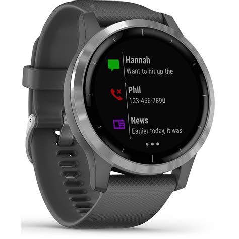 Garmin vivoactive 4 Smartwatch 010-02174-01 B&H Photo Video