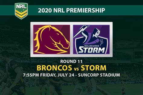 Broncos vs Storm betting tips | NRL 2020 | Round 11