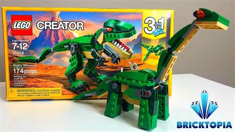 LEGO Creators 3-in-1 Mighty Dinosaurs SECRET FOURTH DINOSAUR! - YouTube