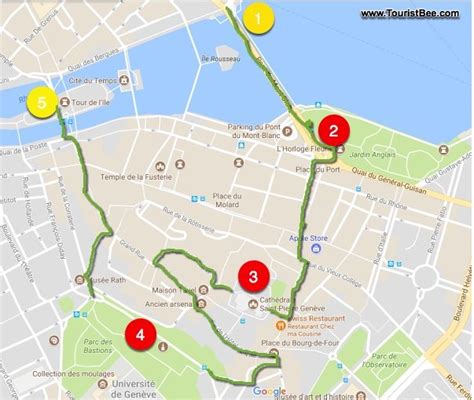 geneva-walking-tour-map | TouristBee