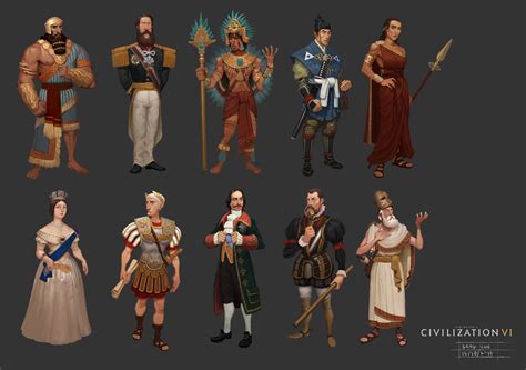 Some CIV6 Leader Concept art | CivFanatics Forums