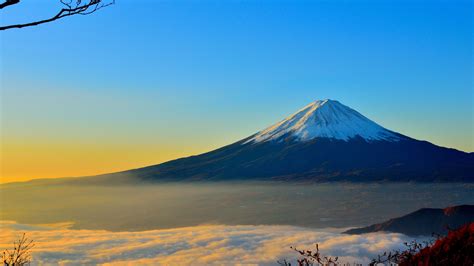 1920x1080 Mount Fuji Sunrise 5k Laptop Full HD 1080P HD 4k Wallpapers ...