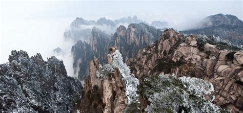 Mount Huangshan in Winter