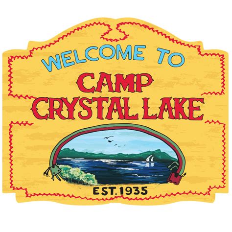 Camp Crystal Lake Sign – Escape Pod Online