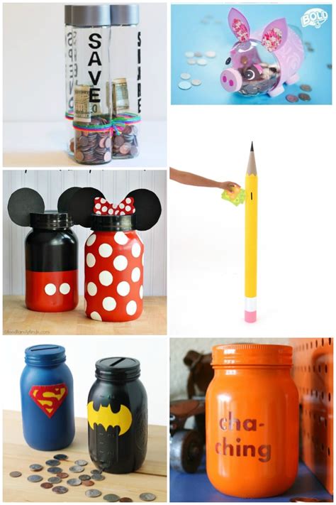 20 Fun DIY Piggy Banks