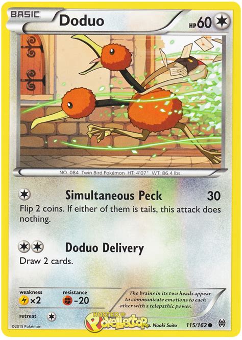 Doduo - XY BREAKthrough #115 Pokemon Card