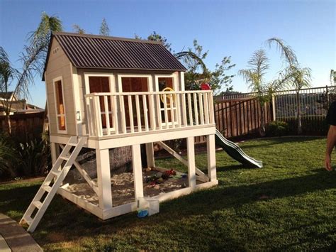 Playhouse | Do It Yourself Home Projects from Ana White #diyplayhouse # ...