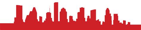 Houston Silhouette Skyline - houston texans png download - 2400*516 ...