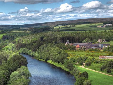 Knockando Distillery On The Banks of The River Spey Scotland Photograph ...