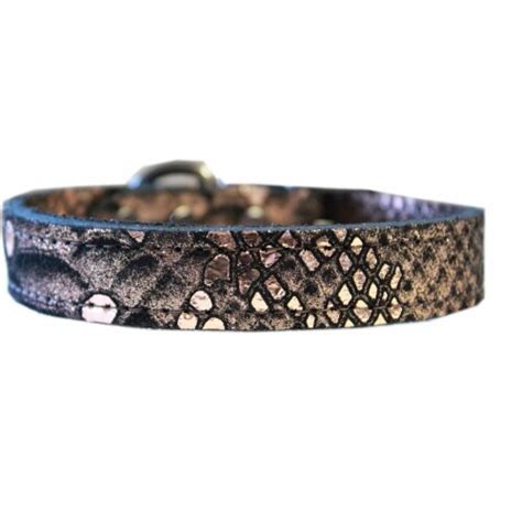 Dragon Skin Genuine Leather Dog Collar, Copper - Size 20, 1 - Kroger