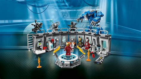 Iron Man Hall of Armor 76125 - LEGO® Marvel Sets - LEGO.com for kids