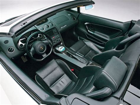 Cool Cars: Lamborghini Gallardo spyder Interior