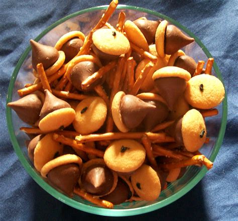 Serve Edible Sticks and Acorns for an Outdoor Themed or Camp Game Night ...