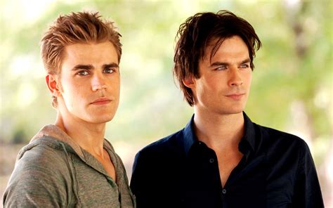 Stefan and Damon Salvatore Wallpaper - WallpaperSafari