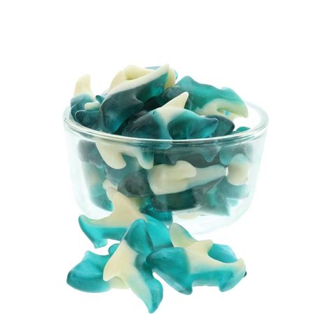 Blue Gummy Sharks Bulk – Gretel's Candy