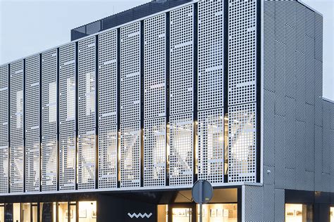 Architectural Perforated Metal Facades | Cladding Panels - Dongfu ...