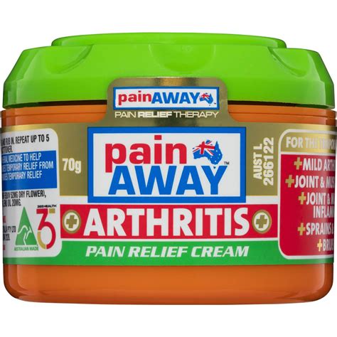 Pain Away Arthritis Pain Relief Cream 70g | Woolworths