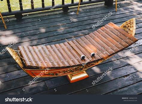 Ranat Ek Xylophone Thai Instrumentsthai Wood Stock Photo 1469661575 ...