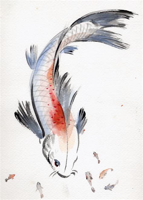 Pin by Lydia Gorbik on Bilder in 2020 | Koi painting, Koi art, Fish ...