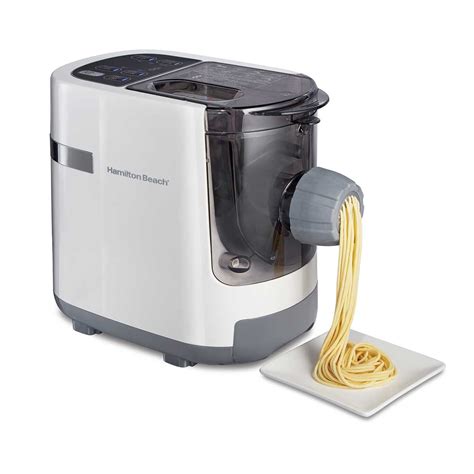 Hamilton Beach Electric Pasta and Noodle Maker Machine, Automatic, 7 ...