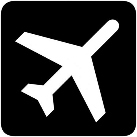 Airport Signage Symbols - ClipArt Best | Airport signs, Flight logo ...