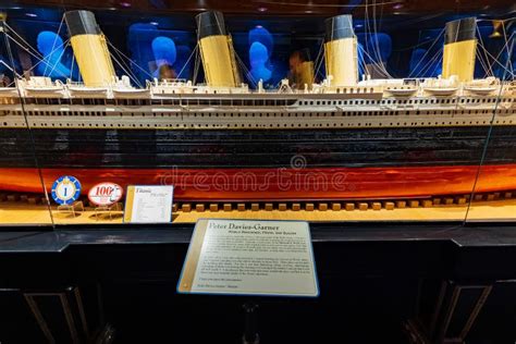 Interior View of the TITANIC Museum Attraction Editorial Photography ...