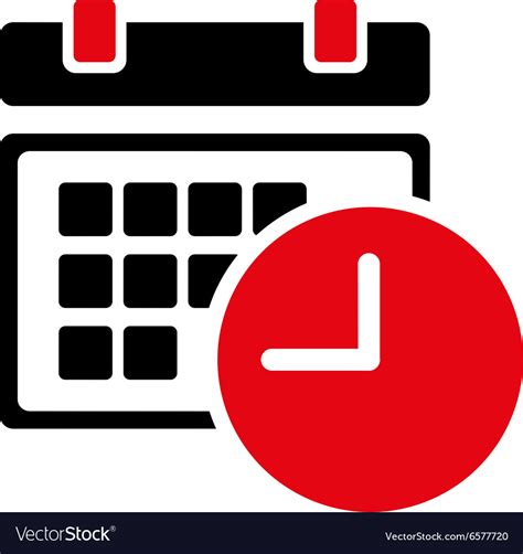 Date and time icon Royalty Free Vector Image - VectorStock