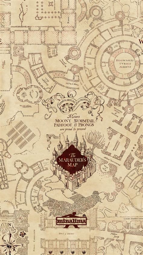 Marauders Map Wallpapers - Top Free Marauders Map Backgrounds ...