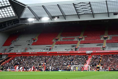 Liverpool's Anfield Road stand upper tier to remain closed until 2024 ...