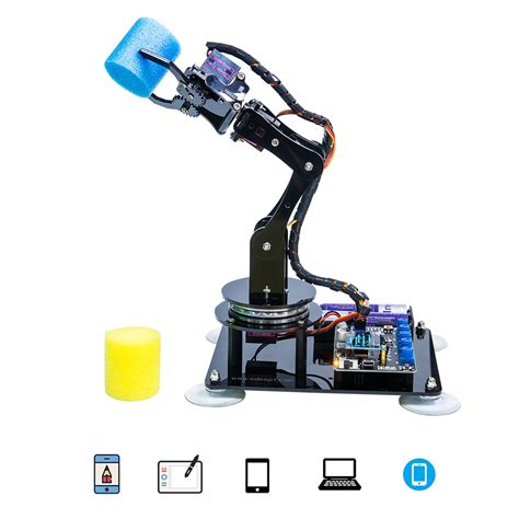 Hiwonder XArm UNO Robotic Arm With Arduino Secondary Development Senso ...