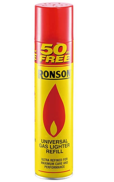 Ronson Butane Gas Refill for Lighters 300ml