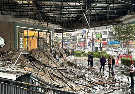 Megah Rise Mall: Ceiling collapse injures three - Citizens Journal