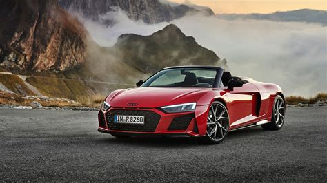 Audi R8 V10 RWD Spyder 2019 4K Wallpaper | HD Car Wallpapers | ID #13612