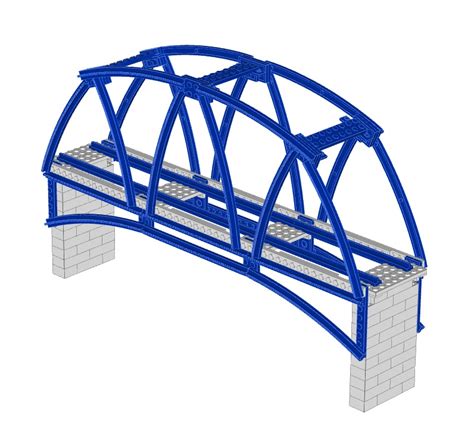 instructions - How to build bridge using 4.5/12v train rails from 1969 ...