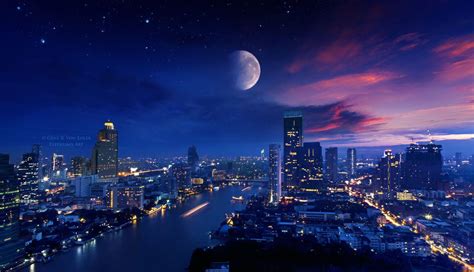 City Lights Laptop Wallpapers - Top Free City Lights Laptop Backgrounds ...