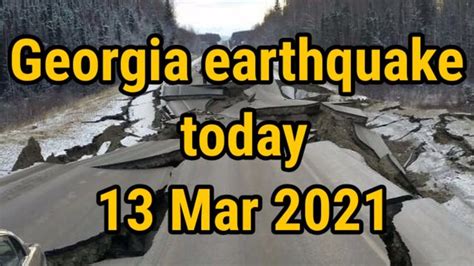 Georgia earthquake today | magnitude 4.3 earthquake strikes near ...