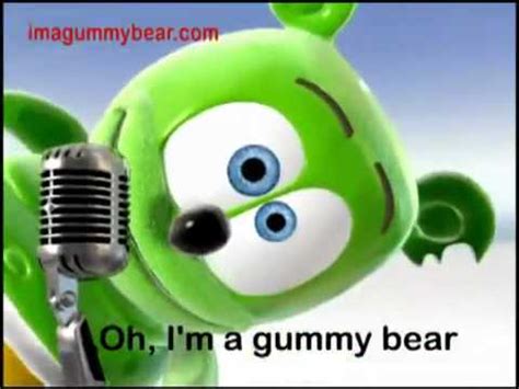 The Gummy Bear Song With Lyrics - YouTube