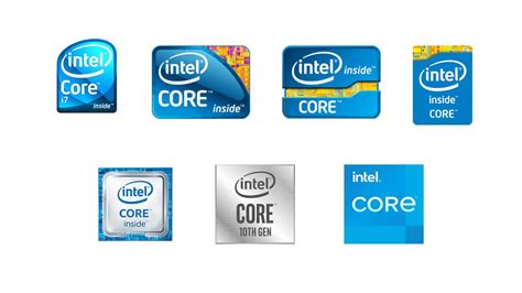 Intel CPU processor core generations timeline and evolution