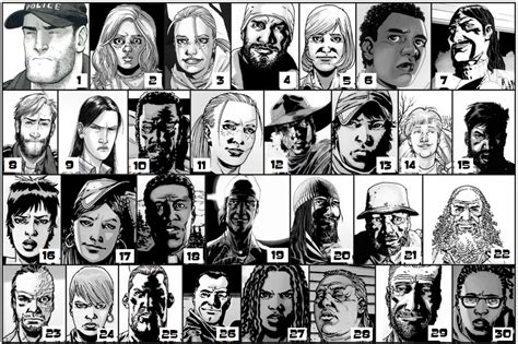 Walking Dead Comic Characters Pictures to Pin on Pinterest - ThePinsta